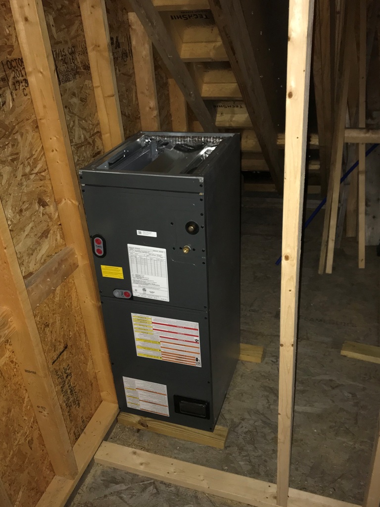 downflow air handler